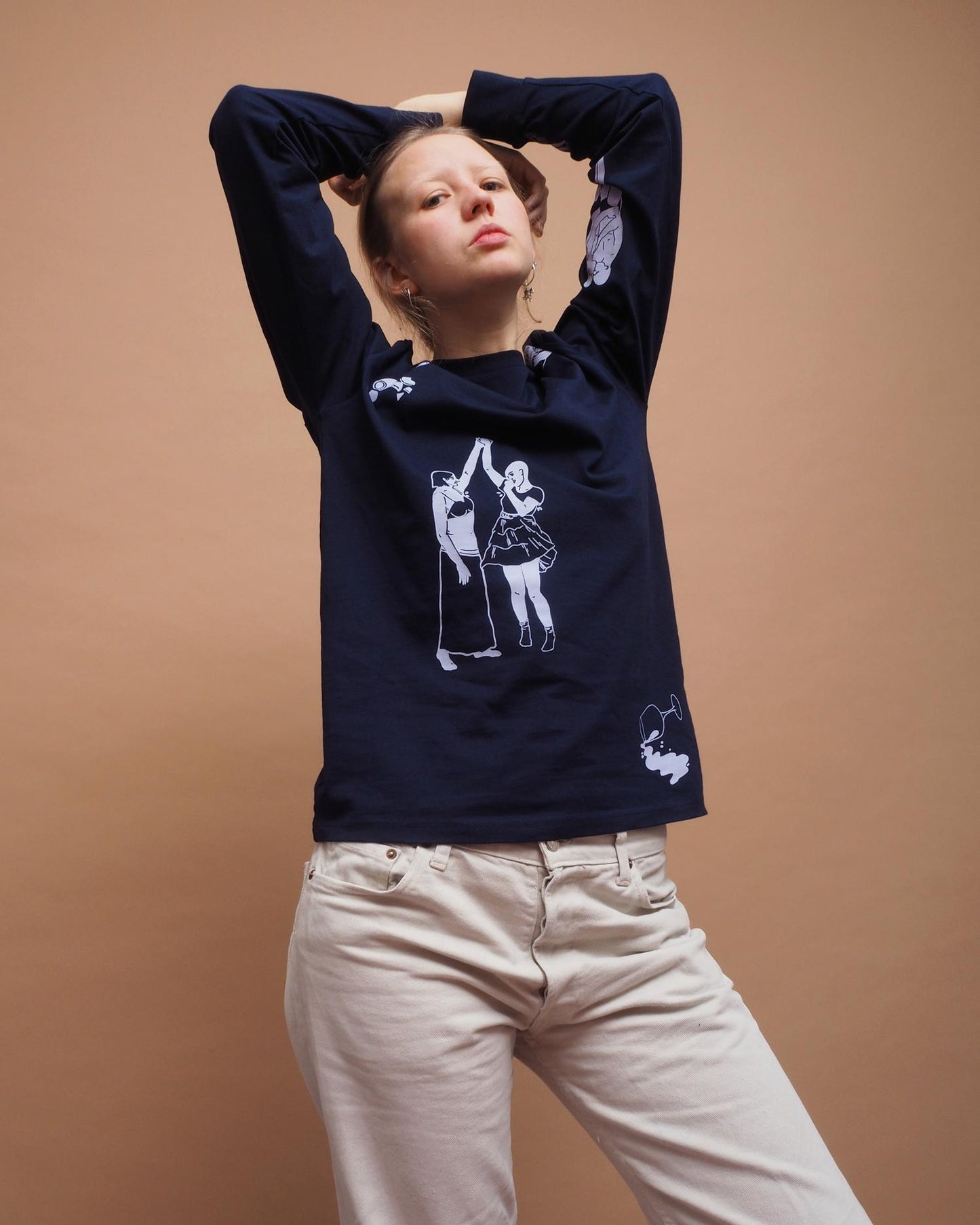 Sweat Ent - Hand Printed Ltd Edition Long Sleeve T