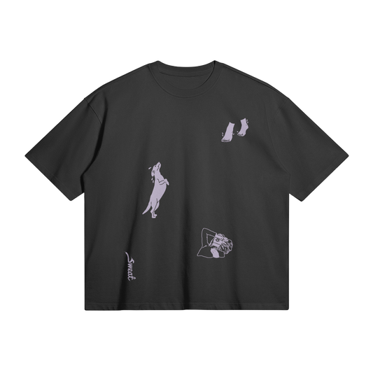 Sweat Ent - Bel Mehta Illustrated Short Sleeve T