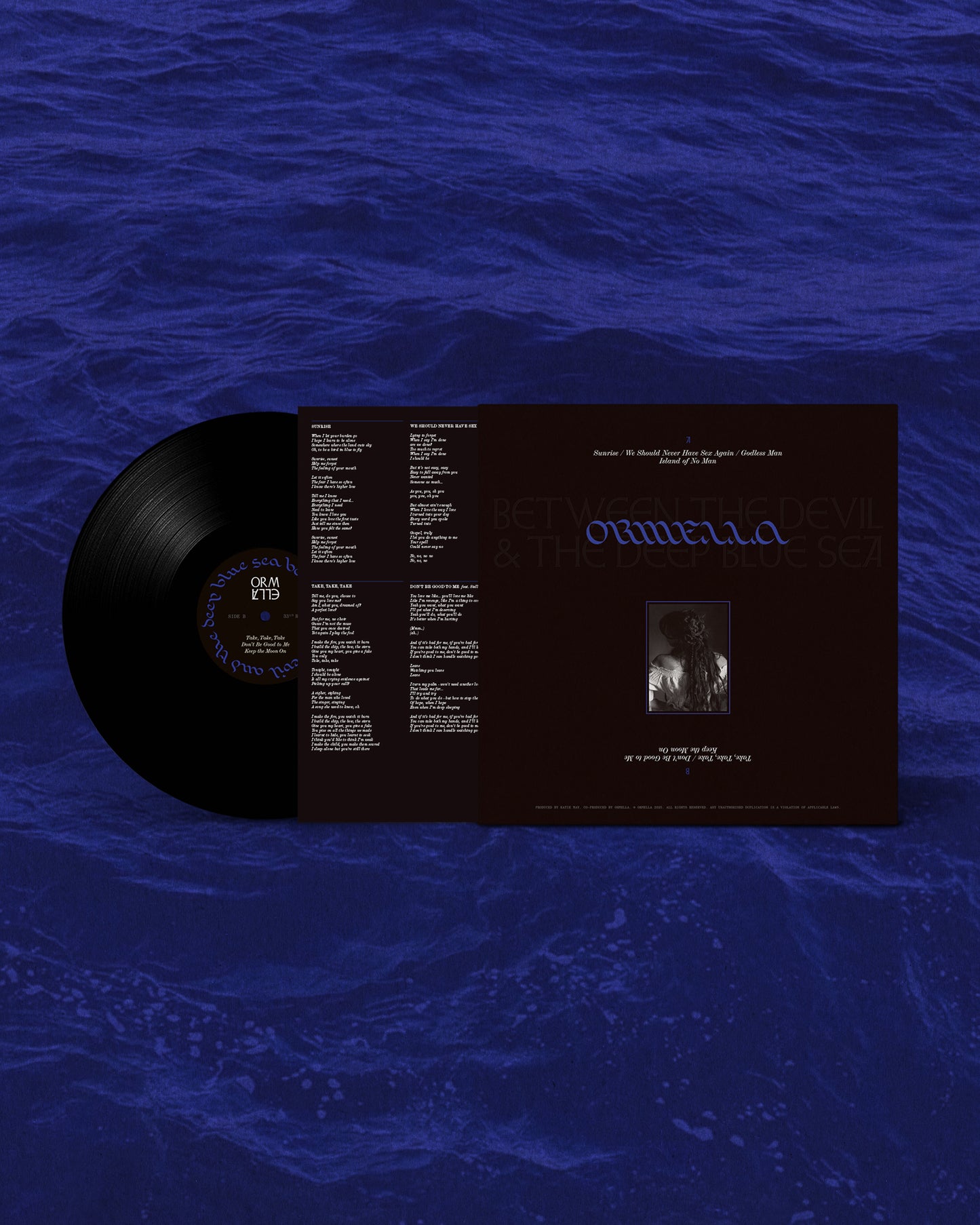 Pre Order: Ormella - Between The Devil & The Deep Blue Sea - 12" EP Ltd Edition Eco Vinyl
