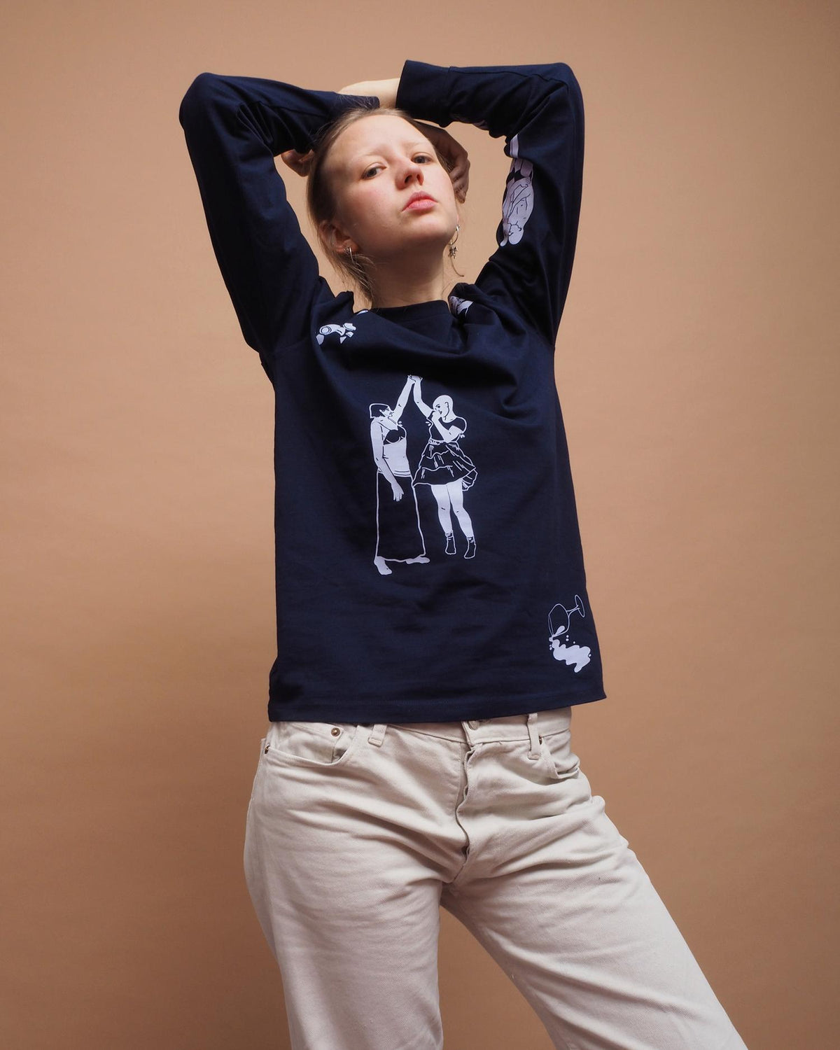 Sweat Ent - Hand Printed Ltd Edition Long Sleeve T