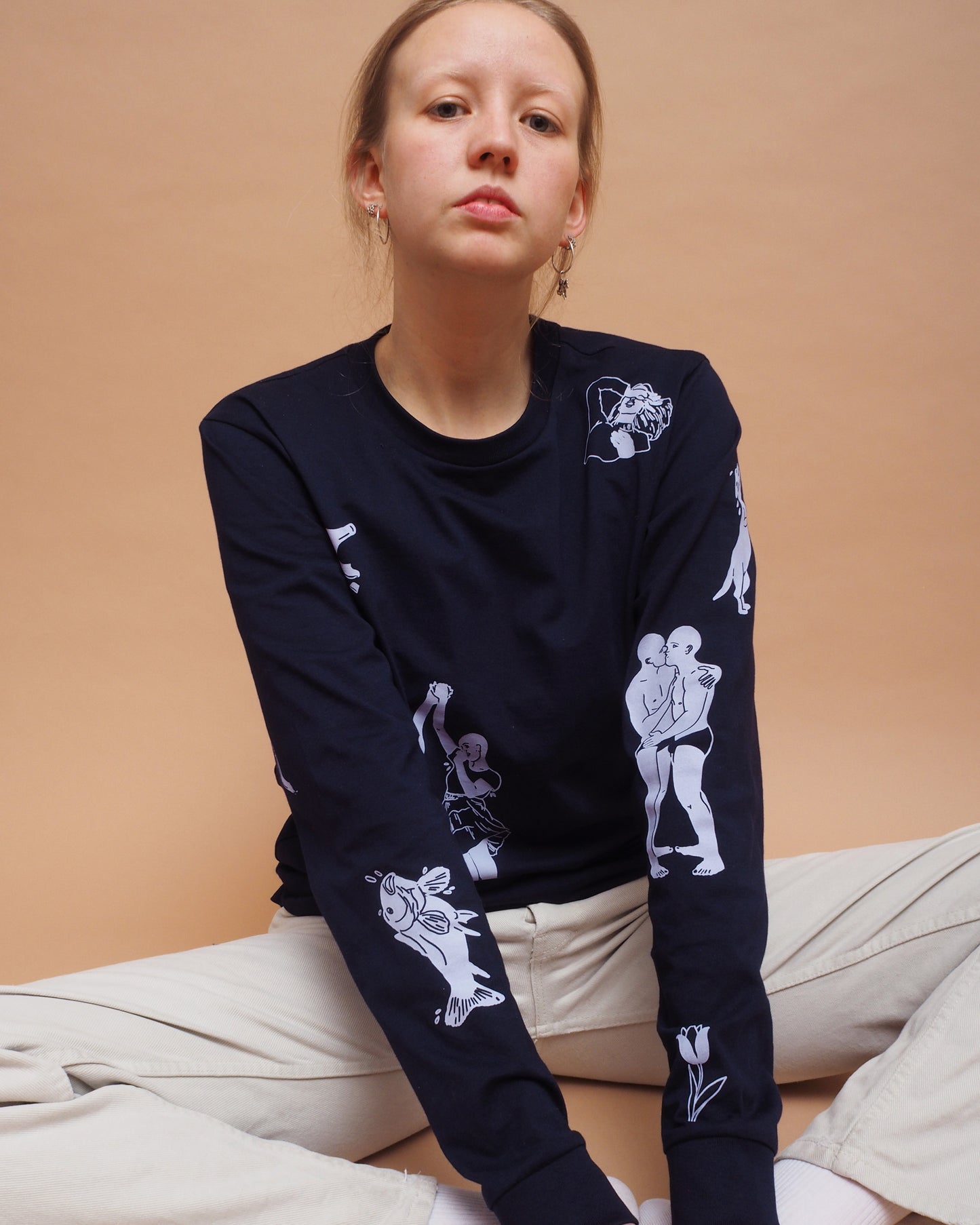 Sweat Ent - Hand Printed Ltd Edition Long Sleeve T